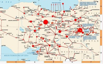 Foto - İsrail'in her sokağında görülen Türkiye haritası depremleri mi işaret ediyor? Açıklama geldi: Bazı şüpheleri...