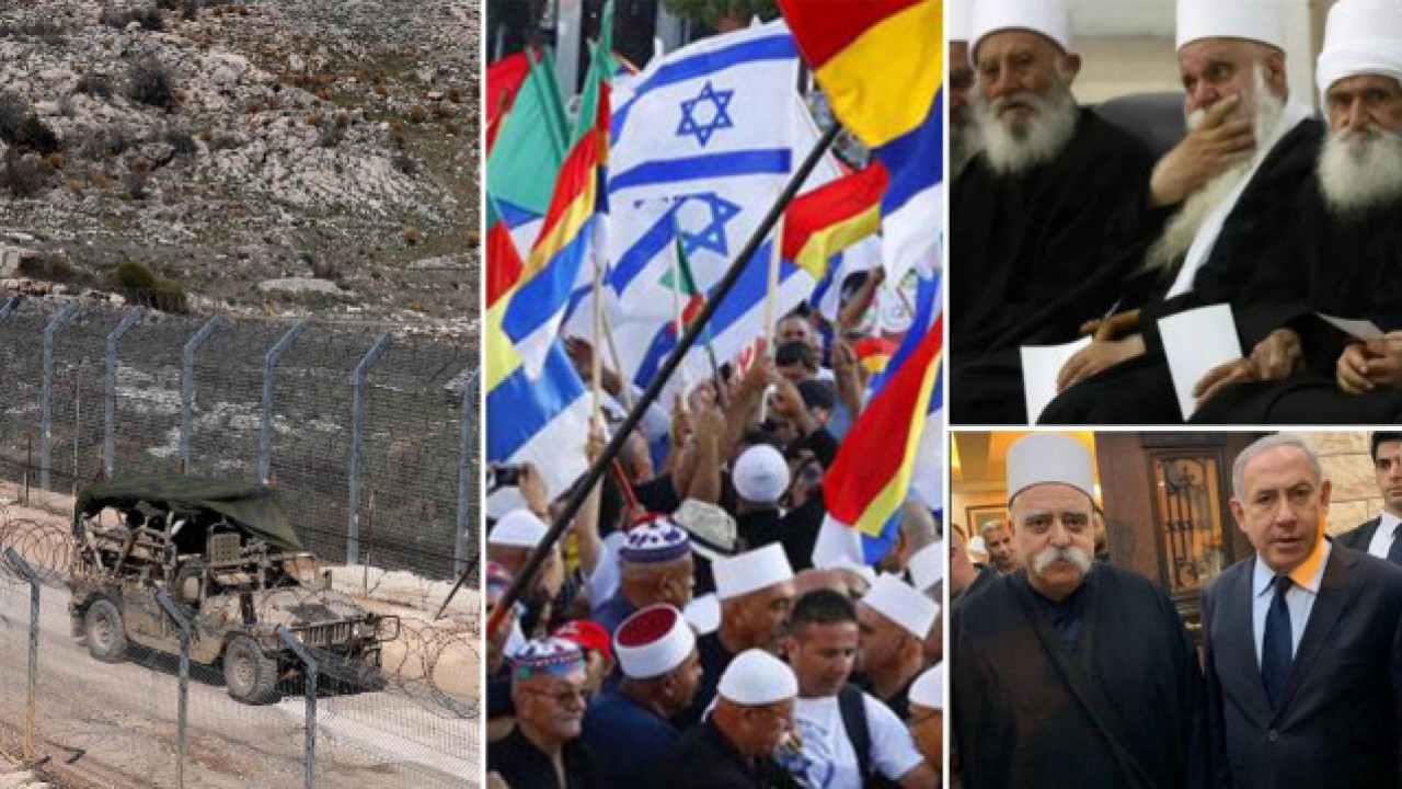 İsrail Suriye'deki Dürzilere askeri destek!