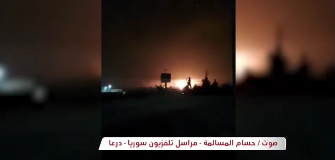 Foto - İsrail Suriye’yi bombalandı... Hedeflerden biri Şam kırsalı