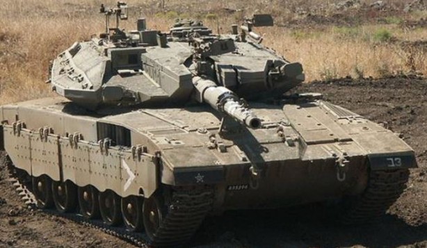 Foto - İsrail tankı Mısır mevzisini vurdu