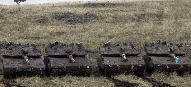 Foto - İsrail tankı Mısır mevzisini vurdu