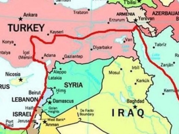 Foto - İsrail Türkiye'ye doğru koşar adım ilerliyor! Sınıra 500 km yaklaştılar
