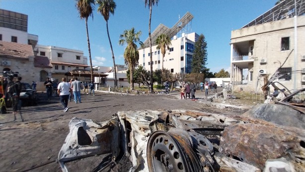 Foto - İsrail vahşetinin boyutu gün ağarınca ortaya çıktı! İşte katliamın yaşandığı hastaneden geriye kalanlar...