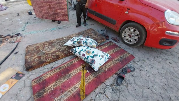 Foto - İsrail vahşetinin boyutu gün ağarınca ortaya çıktı! İşte katliamın yaşandığı hastaneden geriye kalanlar...