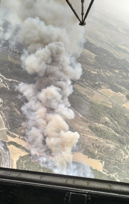 Foto - İsrail yanıyor! İsrail İtfaiyesi: Ülke tarihinin en büyük yangını