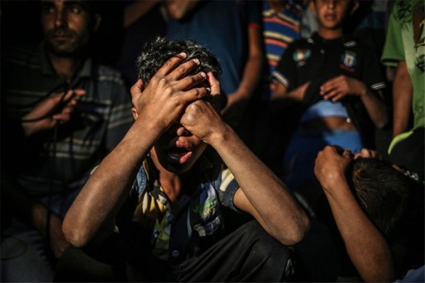 Foto - İsrail yine çocukları ağlattı!