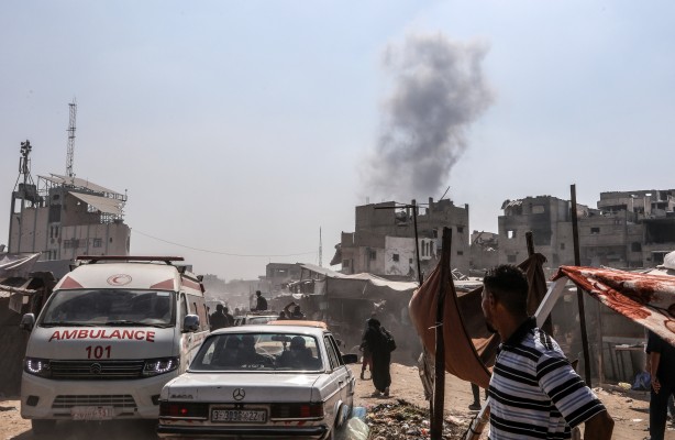 Foto - İsrail yine "güvenli bölge"yi vurdu!