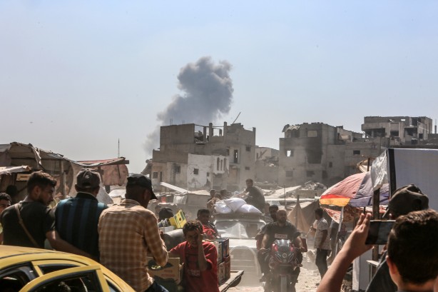 Foto - İsrail yine "güvenli bölge"yi vurdu!