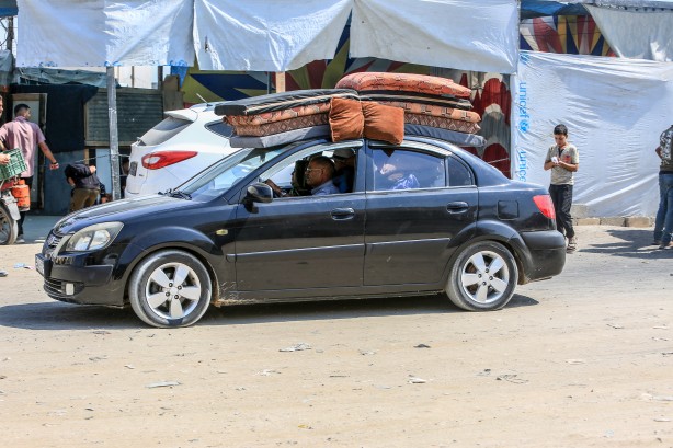 Foto - İsrail yine "güvenli bölge"yi vurdu!