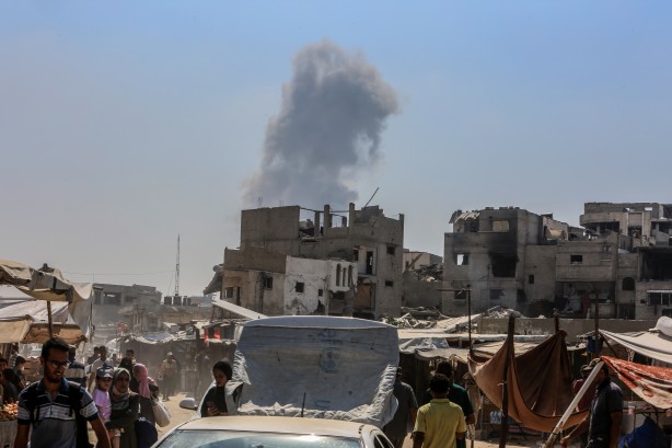 Foto - İsrail yine "güvenli bölge"yi vurdu!