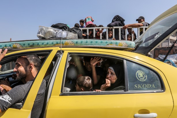 Foto - İsrail yine "güvenli bölge"yi vurdu!