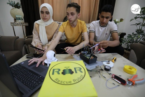 Foto - İsrail zulmü Filistinli gençleri mucit yaptı