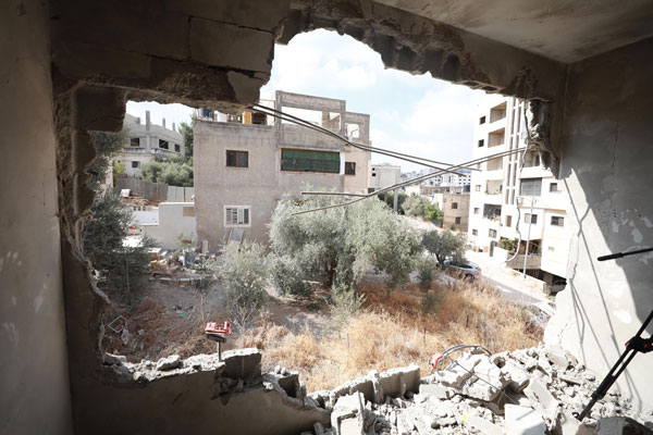 Foto - Filistinli Raad Hazem'in evini yıktılar