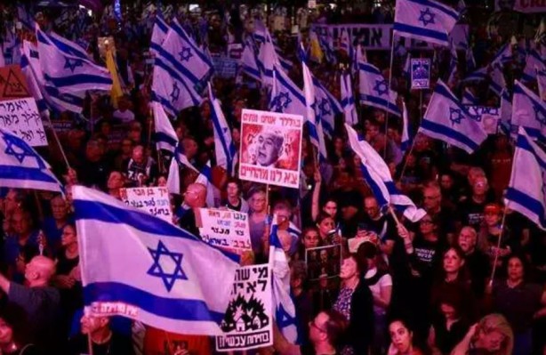 Foto - İsrail'de katil Netanyahu'ya öfke seli