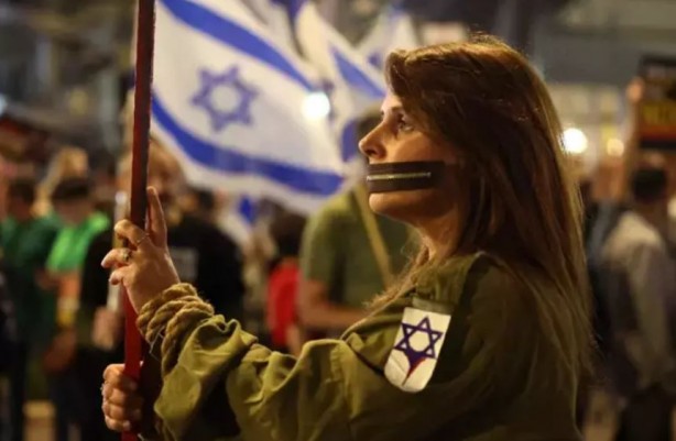 Foto - İsrail’de katil Netanyahu’ya öfke seli