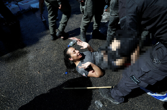 Foto - İsrail'de polis göstericilere orantısız şiddet uyguladı
