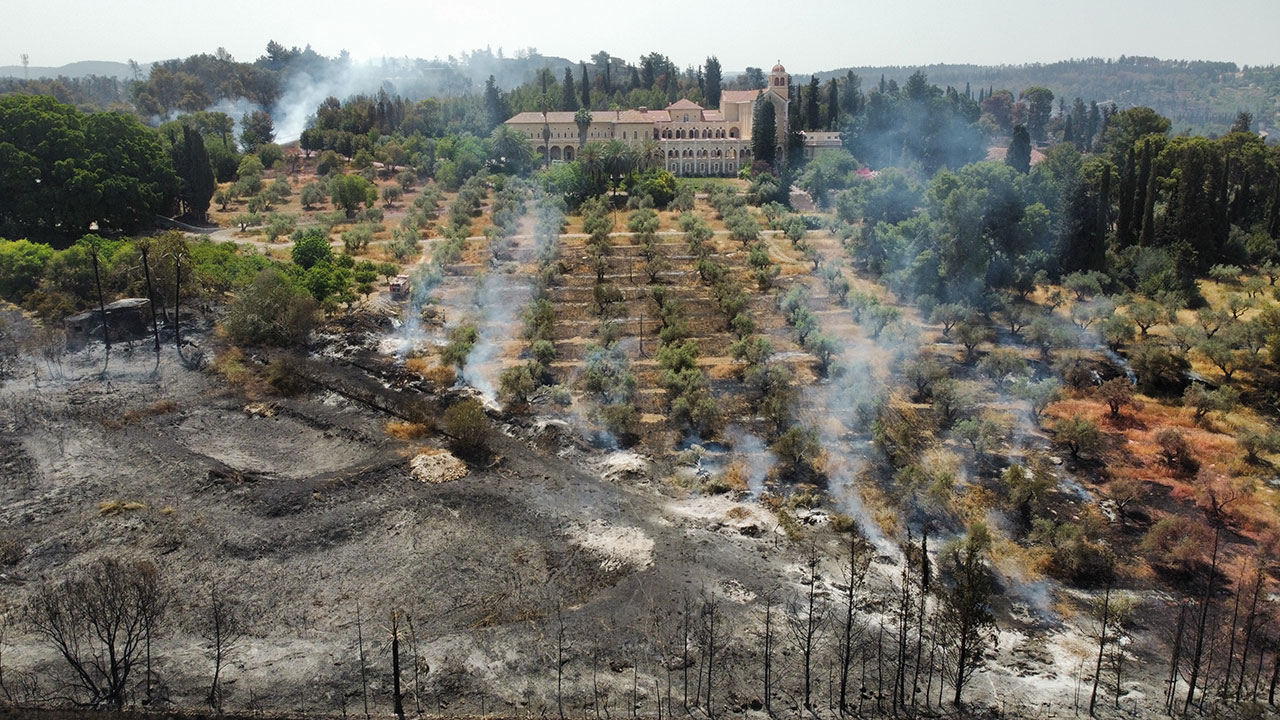 Foto - İsrail'deki yangınların bilançosu belli oldu