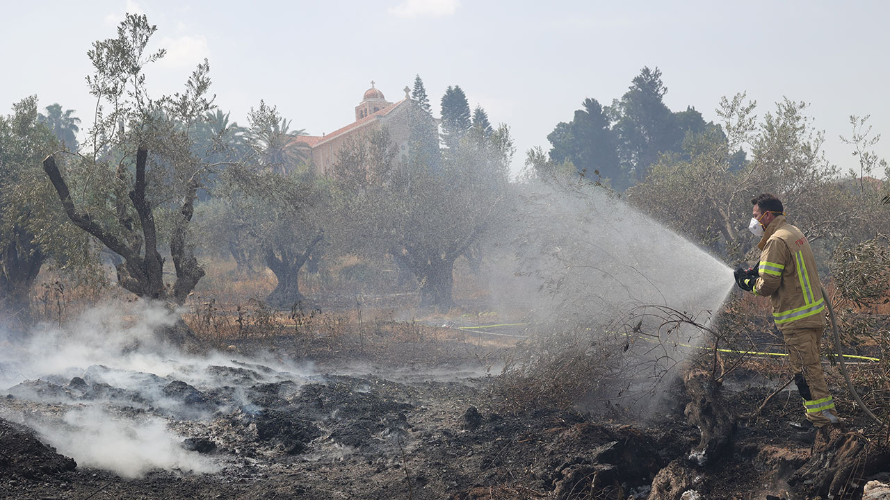 Foto - İsrail'deki yangınların bilançosu belli oldu