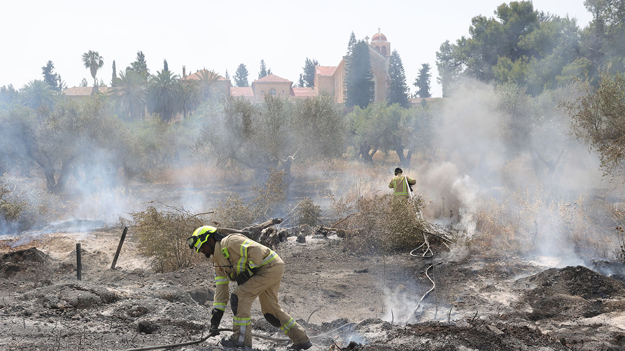 Foto - İsrail'deki yangınların bilançosu belli oldu