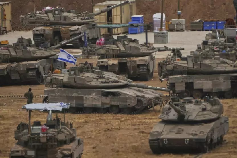 Foto - İsrail'den kalıcı işgal hamlesi! tüm zırhlı birliklerle Gazze'ye girdi, yüzlerce sivil can verdi