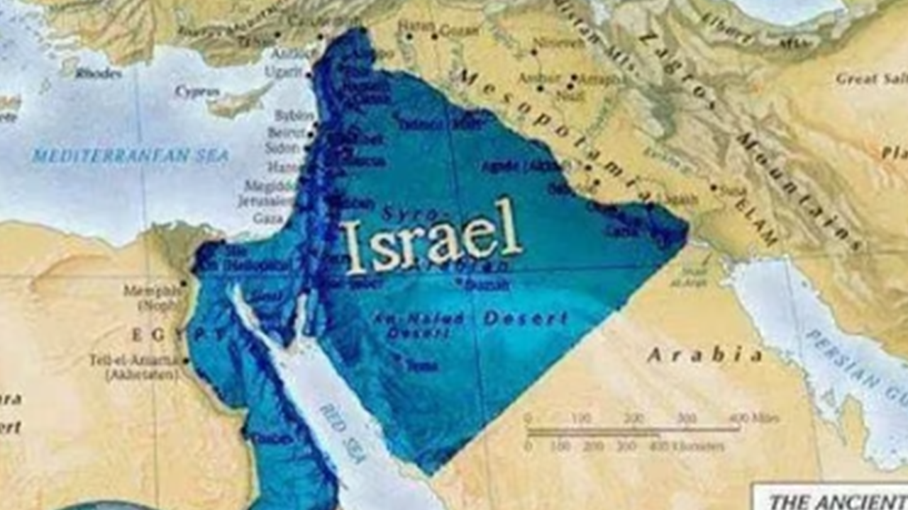 İsrail'den 'Vadedilmiş topraklar' açıklaması! İşgal edecekleri 6 ülkeyi dünyaya duyurdular