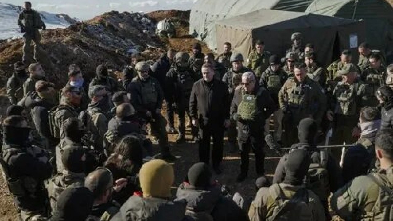 Foto - İsrail’den yeni provokasyon! Hermon Dağı’nda işgal genişletildi