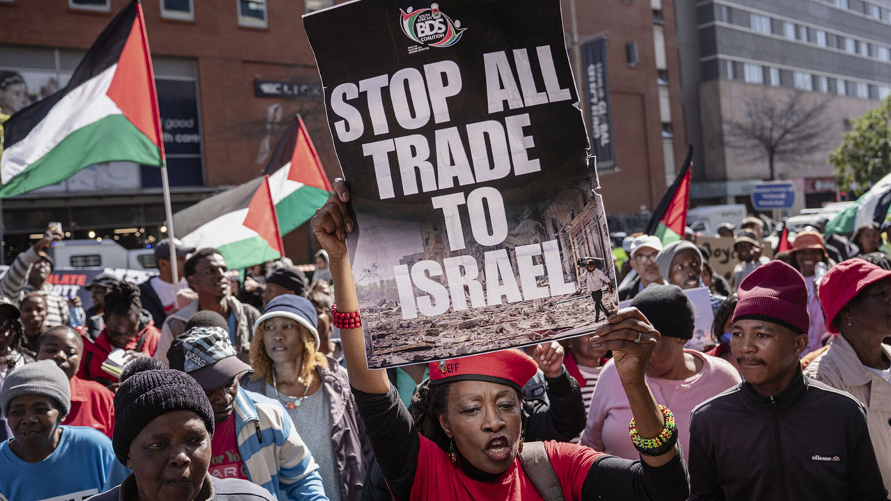 Foto - 'İsrail'e kömür sevkiyatı yasaklansın' diyerek sokağa indiler