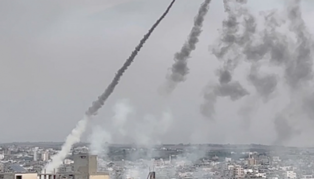 Foto - İsrail'in başkenti Tel Aviv vuruldu! Hamas'tan açıklama