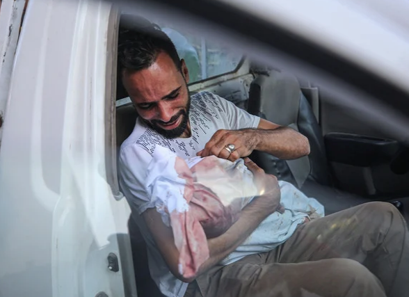 Foto - İsrail'in Gazze zulmü 28. gününde! En fazla çocuğun öldürüldüğü yer…