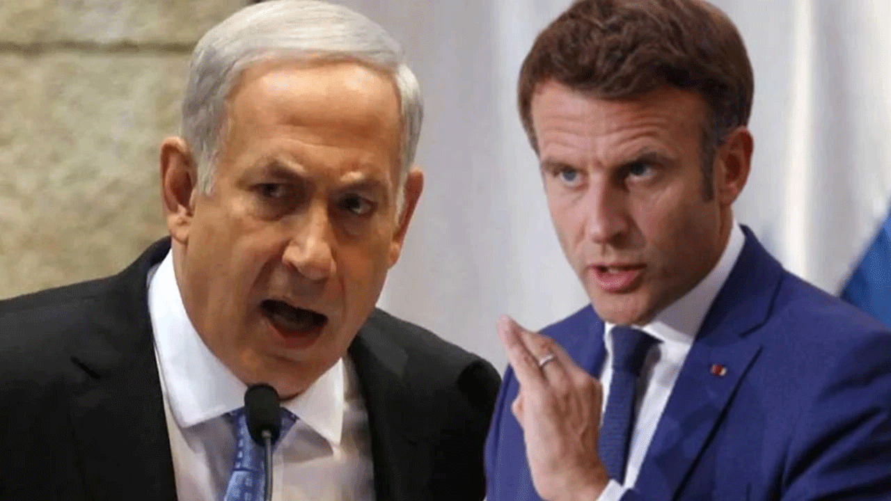 Foto - İsrail'in skandalına Fransa'dan jet tepki