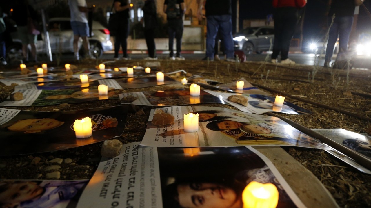 Foto - İsrailliler de Filistinli şehitler için sokağa indi...