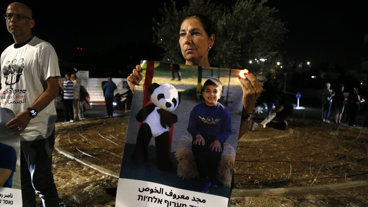 Foto - İsrailliler de Filistinli şehitler için sokağa indi...