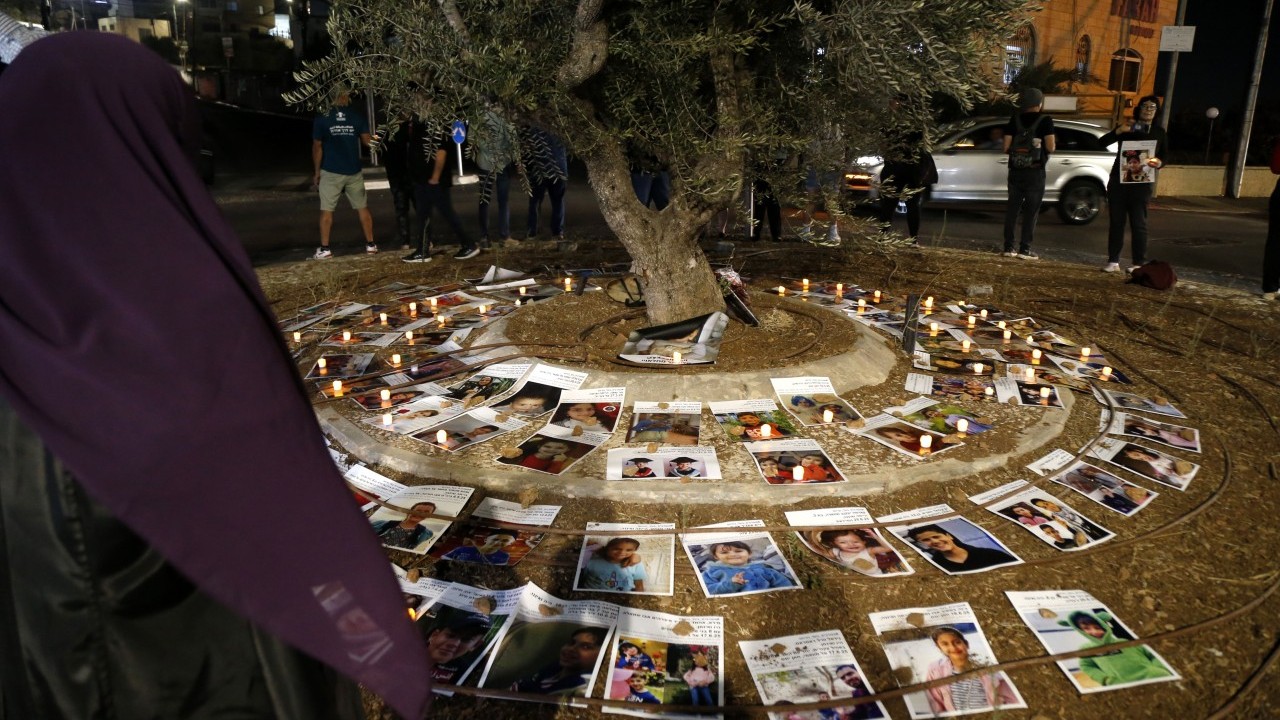 Foto - İsrailliler de Filistinli şehitler için sokağa indi...