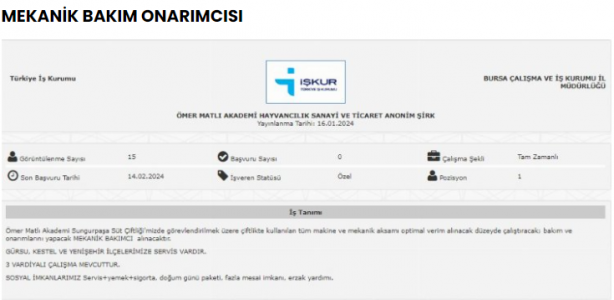 Foto - İşsizlikten yakınanlar iş beğenmiyor! Bakalım kaç kişi başvuracak?