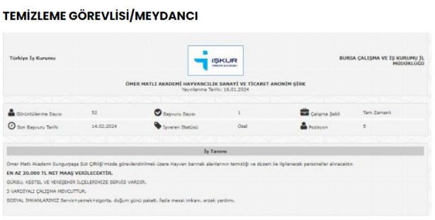 Foto - İşsizlikten yakınanlar iş beğenmiyor! Bakalım kaç kişi başvuracak?