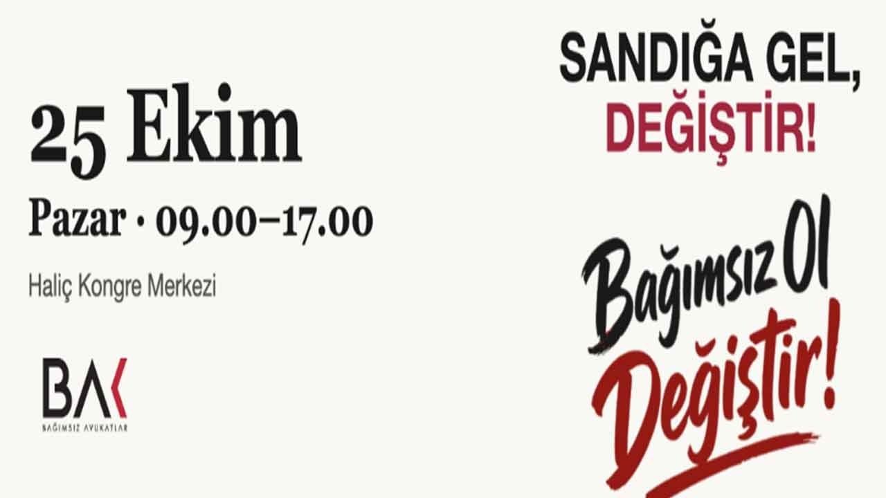Foto - İstanbul Barosu seçimlerinde şaşırtan gelişme: 63 bin üye 3 bin kişilik salonda toplanacak