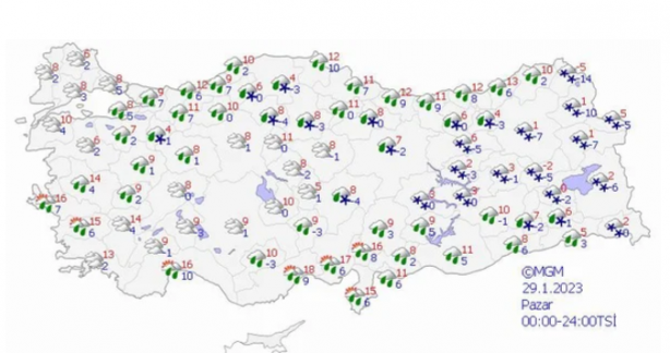 Foto - İstanbul başta olmak üzere Türkiye donacak! Kar yağışı geliyor