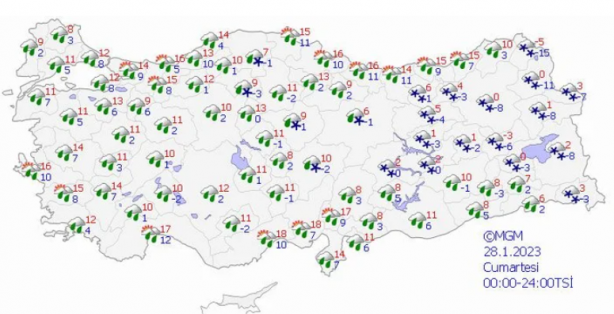 Foto - İstanbul başta olmak üzere Türkiye donacak! Kar yağışı geliyor