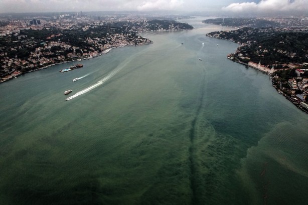 Foto - İstanbul Boğazında endişelendiren görüntüler