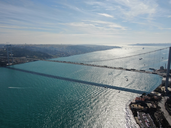 Foto - İstanbul Boğazı'nda muhteşem görüntü!