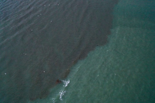 Foto - İstanbul Boğazı'nın rengi değişti!