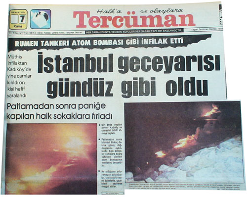 Foto - İstanbul büyük bir felaketten kurtuldu! İşte şehri tehlikeye atan gemi kazaları