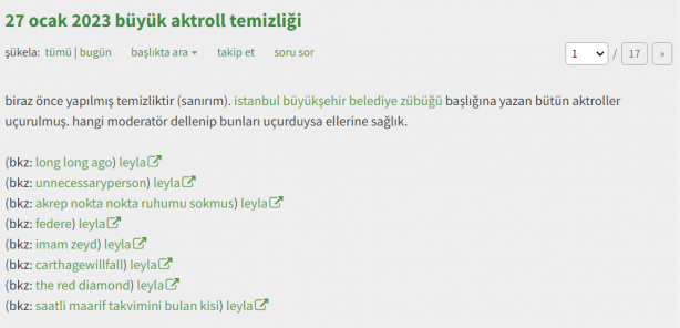 "İstanbul Büyükşehir Belediye zübüğü Ekrem İmamoğlu" Ekşisözlük'ten büyük ikiyüzlülük
