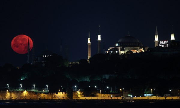 Foto - İstanbul dolunayda bir başka güzel