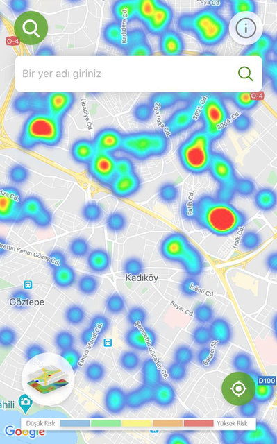 Foto - İstanbul hangi ilçede koronavirüs vakası yoğunlukta? İstanbul ilçe ilçe koronavirüs haritası