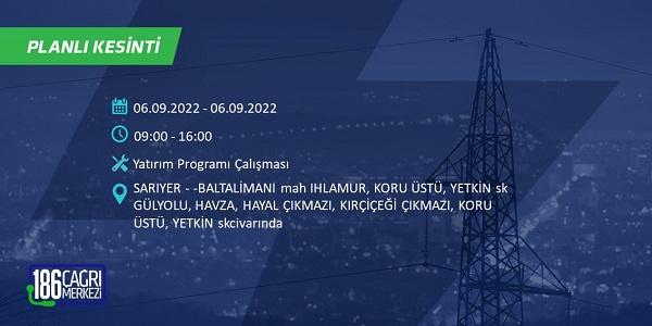 Foto - İstanbul hangi ilçelerde elektrikler kesilecek? 6-7 Eylül BEDAŞ planlı kesinti saatleri: 