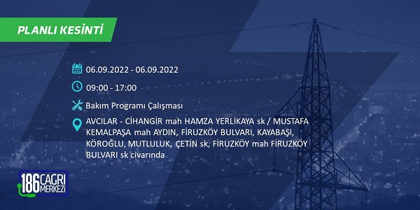 Foto - İstanbul hangi ilçelerde elektrikler kesilecek? 6-7 Eylül BEDAŞ planlı kesinti saatleri: 