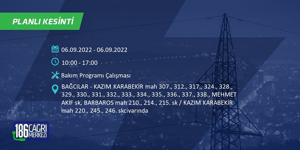 Foto - İstanbul hangi ilçelerde elektrikler kesilecek? 6-7 Eylül BEDAŞ planlı kesinti saatleri: 