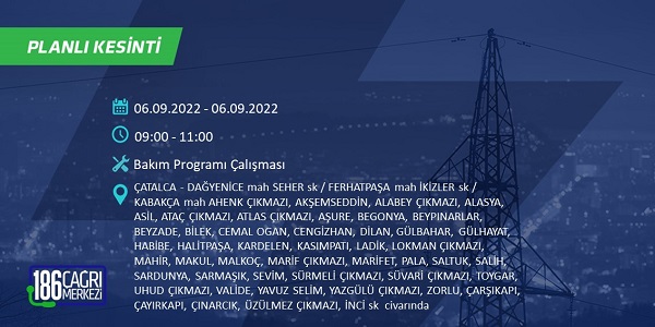 Foto - İstanbul hangi ilçelerde elektrikler kesilecek? 6-7 Eylül BEDAŞ planlı kesinti saatleri: 