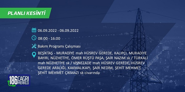 Foto - İstanbul hangi ilçelerde elektrikler kesilecek? 6-7 Eylül BEDAŞ planlı kesinti saatleri: 